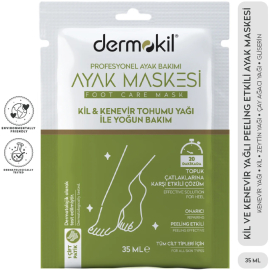 Dermokil Foot Care Mask - Topuk Çatlaklarına Karşı Ayak Maskesi 35ml - 2