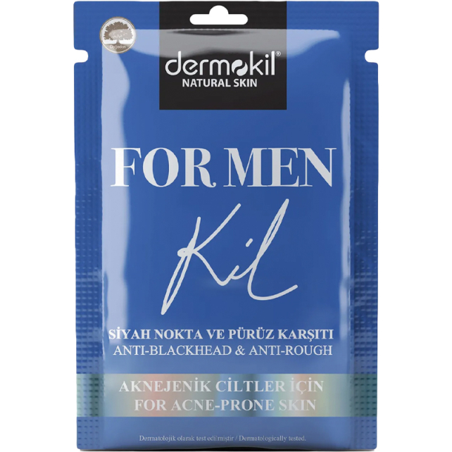 Dermokil For Men Kil - Erkek Siyah Nokta ve Pürüz Karşıtı Maske 15g - 1