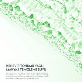 Dermokil Kenevir Tohum Yağı - Micellar Makyaj Temizleme Suyu 400ml - 2