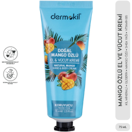 Dermokil Mango Extract Hand Body Cream - El ve Vücut Kremi 75ml - 2