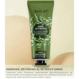 Dermokil Olive Oil Hand Body Cream - El ve Vücut Kremi 30ml - 3
