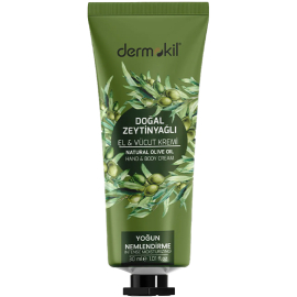 Dermokil Olive Oil Hand Body Cream - El ve Vücut Kremi 30ml - Dermokil