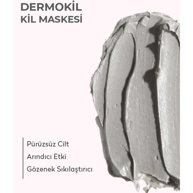 Dermokil Pore Minimizer Clay Mask - Gözenek Karşıtı Kil Maskesi 50ml - 3