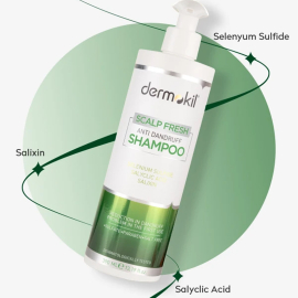 Dermokil Saclp Fresh Anti Dandruff Shampoo - Kepek Karşıtı Şampuan 390ml - 2