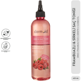 Dermokil Vinegar Hair Tonic - Frambuazlı Sirkeli Saç Toniği 400ml - 2