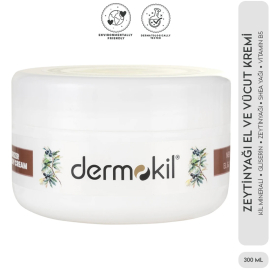Dermokil Zeytinyağlı El ve Vücut Bakım Kremi 300ml - 3