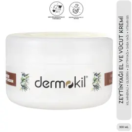 Dermokil Zeytinyağlı El ve Vücut Bakım Kremi 300ml - 3