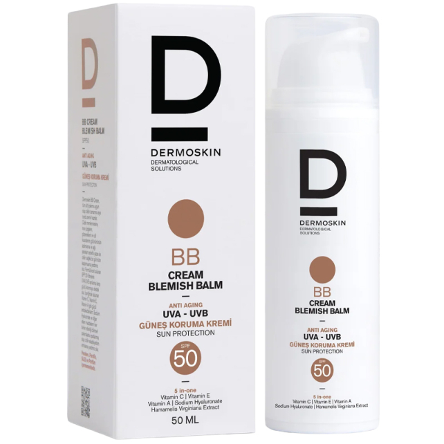 Dermosin BB Cream Blemish Balm SPF 50 - Güneş Koruyucu Renkli Nemlendirici 50ml - 2