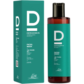 Dermoskin Acnegun Facial Wash - Yüz Yıkama Jeli 200ml - 2