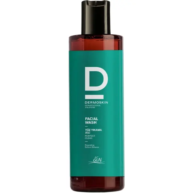 Dermoskin Acnegun Facial Wash - Yüz Yıkama Jeli 200ml - 1