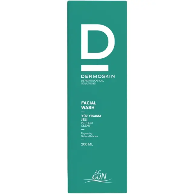 Dermoskin Acnegun Facial Wash - Yüz Yıkama Jeli 200ml - 3