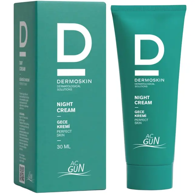 Dermoskin Acnegun Night Cream - Gece Kremi 30ml - 2