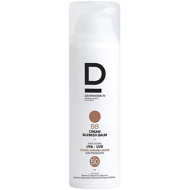 Dermoskin BB Cream Blemish Balm SPF 50 - Güneş Koruyucu Renkli Nemlendirici 50ml - 1