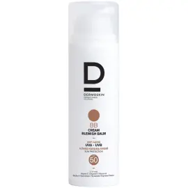 Dermoskin BB Cream Blemish Balm SPF 50 - Güneş Koruyucu Renkli Nemlendirici 50ml - Dermoskin