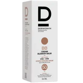 Dermoskin BB Cream Blemish Balm SPF 50 - Güneş Koruyucu Renkli Nemlendirici 50ml - 4