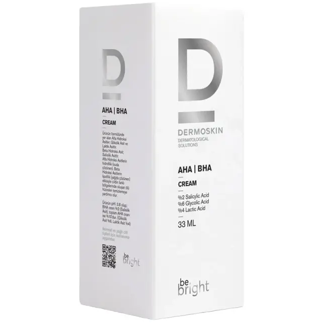 Dermoskin Be Bright AHA / BHA Cilt Bakım Kremi 33ml - 3
