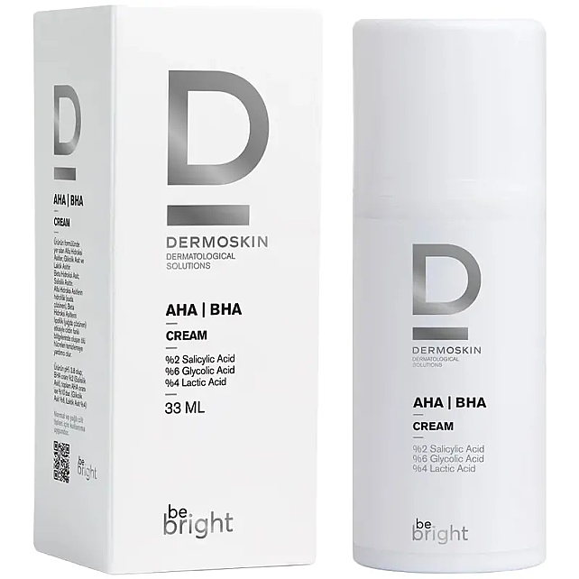 Dermoskin Be Bright AHA/BHA Cilt Bakım Kremi 33ml - 2