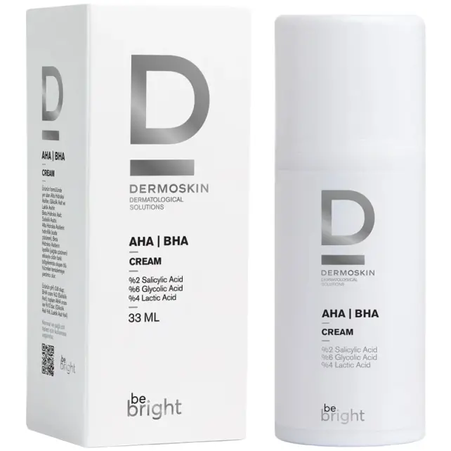 Dermoskin Be Bright AHA/BHA Cilt Bakım Kremi 33ml - 2