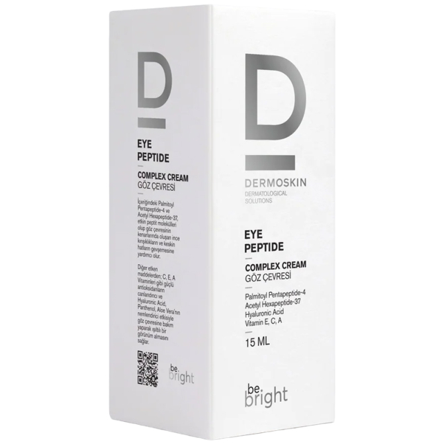 Dermoskin Be Bright Eye Peptide Complex Cream - Göz Çevresi Bakım Kremi 15ml - 2