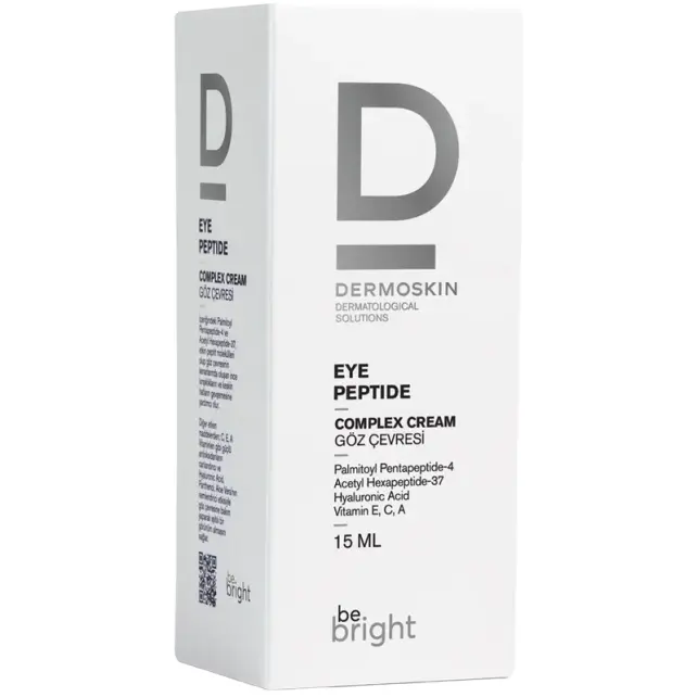 Dermoskin Be Bright Eye Peptide Complex Cream - Göz Çevresi Bakım Kremi 15ml - 3