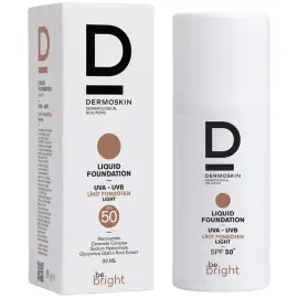 Dermoskin Be Bright Liquid Foundation SPF 50+ Likit Fondöten Light 33ml - 5