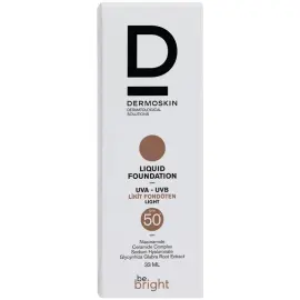 Dermoskin Be Bright Liquide Foundation SPF50+ Likit Fondöten Light 33ml - 4