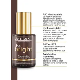 Dermoskin Be Bright Niacinamide Complex - Cilt Bakım Serumu 30ml - 3