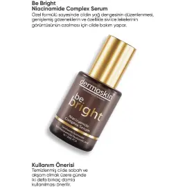 Dermoskin Be Bright Niacinamide Complex - Cilt Bakım Serumu 30ml - 4
