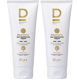 Dermoskin Be Bright Pigmently SPF 50+ Güneş Kremi 2x75ml Set - Dermoskin