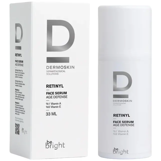 Dermoskin Be Bright Retinyl Age Defense - Yaşlanma Karşıtı Bakım Serumu 33ml - 2