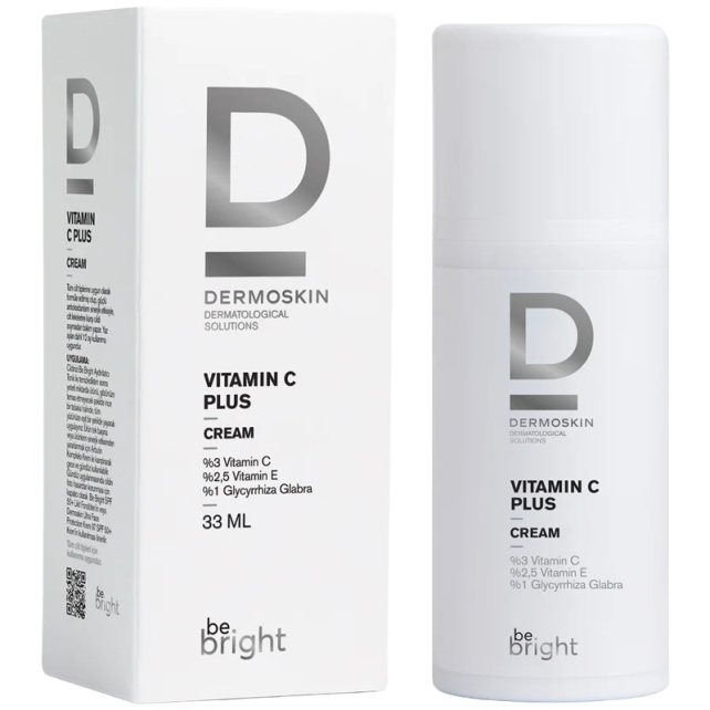 Dermoskin Be Bright Vitamin C Plus Cream - Leke Karşıtı Bakım Kremi 33ml - 4