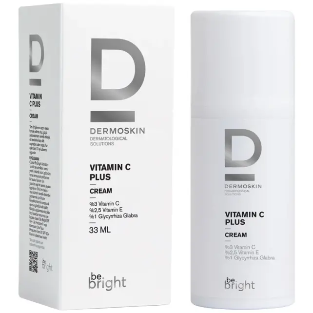 Dermoskin Be Bright Vitamin C Plus Cream - Leke Karşıtı Bakım Kremi 33ml - 4