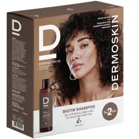 Dermoskin Biotin Shampoo Saç Dökülmesine Karşı Şampuan - Kadın 200ml 3 Al 2 Öde - 3