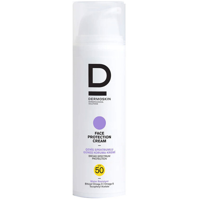 Dermoskin Face Protection SPF 50 Cream - Yüz Güneş Kremi 50ml - 1