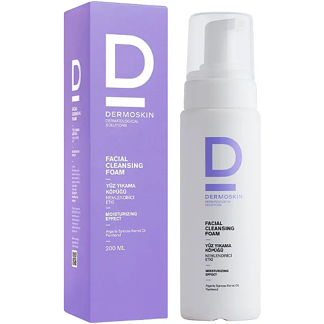 Dermoskin Facial Cleansing Foam - Yüz Temizleme Köpüğü 200ml - 2