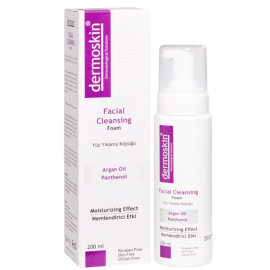 Dermoskin Facial Cleansing Foam - Yüz Temizleme Köpüğü 200ml - Dermoskin