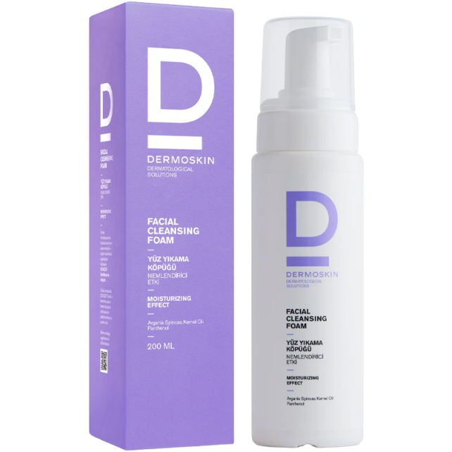 Dermoskin Facial Cleansing Foam - Yüz Temizleme Köpüğü 200ml - 2
