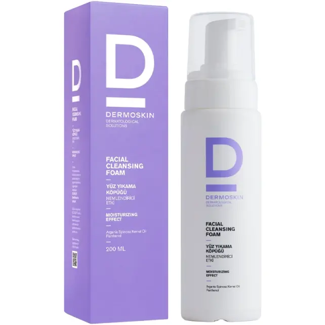 Dermoskin Facial Cleansing Foam - Yüz Temizleme Köpüğü 200ml - 2