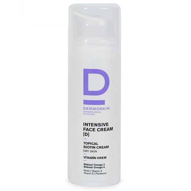 Dermoskin Intensive Face Cream D Tropikal Biotin - Cilt Bakım Kremi 50ml - 1