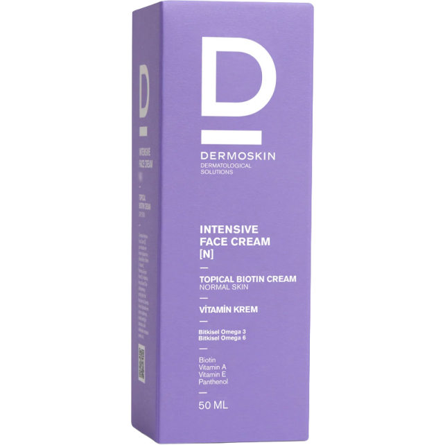Dermoskin Intensive Face Cream N Topical Biotin - Cilt Bakım Kremi 50ml - 3
