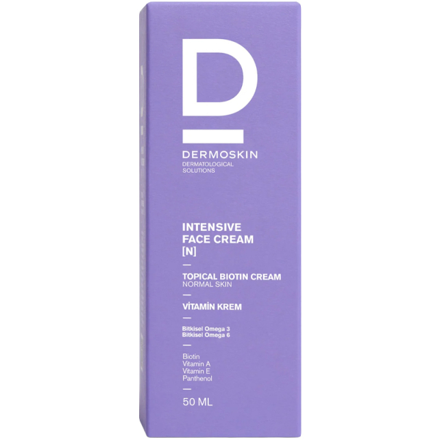 Dermoskin Intensive Face Cream N Topical Biotin - Cilt Bakım Kremi 50ml - 4
