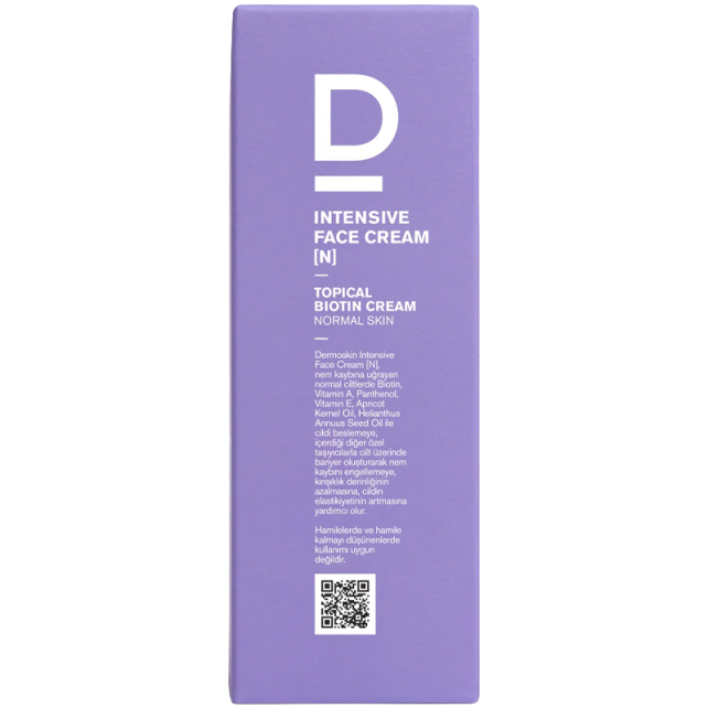Dermoskin Intensive Face Cream N Topical Biotin - Cilt Bakım Kremi 50ml - 5