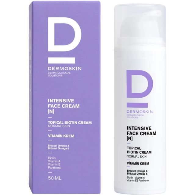 Dermoskin Intensive Face Cream N Topical Biotin - Cilt Bakım Kremi 50ml - 2