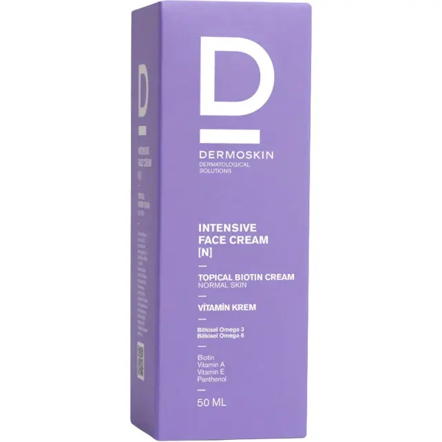 Dermoskin Intensive Face Cream N Topical Biotin - Cilt Bakım Kremi 50ml - 3