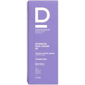 Dermoskin Intensive Face Cream N Topical Biotin - Cilt Bakım Kremi 50ml - 4