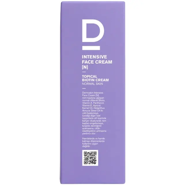 Dermoskin Intensive Face Cream N Topical Biotin - Cilt Bakım Kremi 50ml - 5