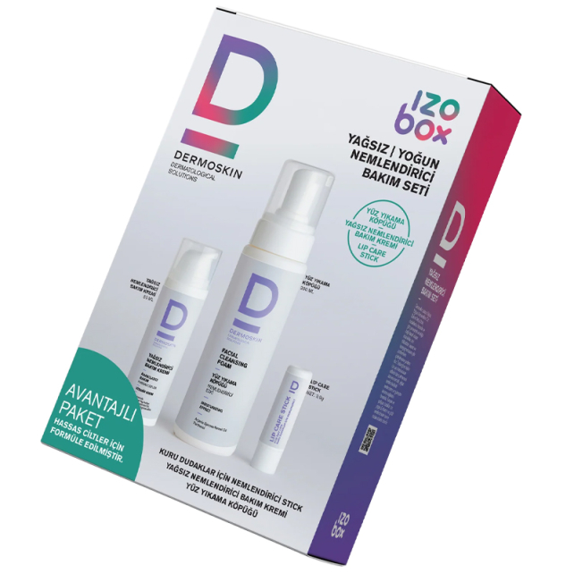 Dermoskin Izobox Yağsız Yoğun Nemlendirici Bakım Seti - 2