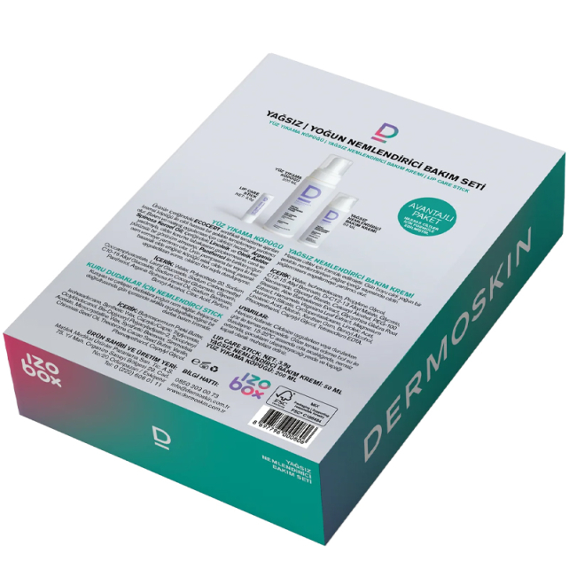 Dermoskin Izobox Yağsız Yoğun Nemlendirici Bakım Seti - 3