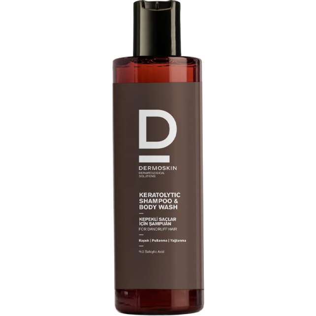 Dermoskin Keratolytic Shampoo & Body Wash - Saç ve Vücut Şampuanı 200ml - 1
