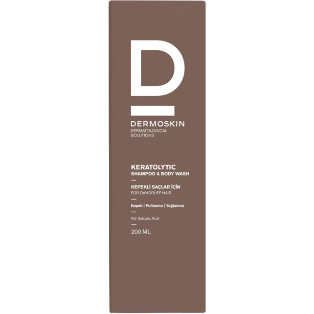 Dermoskin Keratolytic Shampoo & Body Wash - Saç ve Vücut Şampuanı 200ml - 3